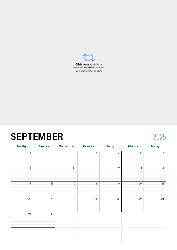 2025 Calendar - English