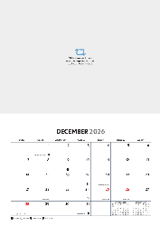 2025 Calendar - English