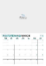 2025 Calendar - Te Reo