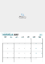 2025 Calendar - Te Reo