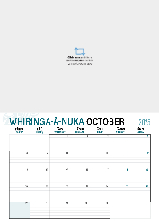 2025 Calendar - Te Reo