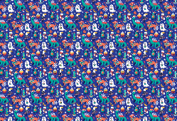 Animal Christmas Wrapping Paper